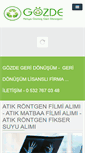 Mobile Screenshot of gozdegeridonusum.com